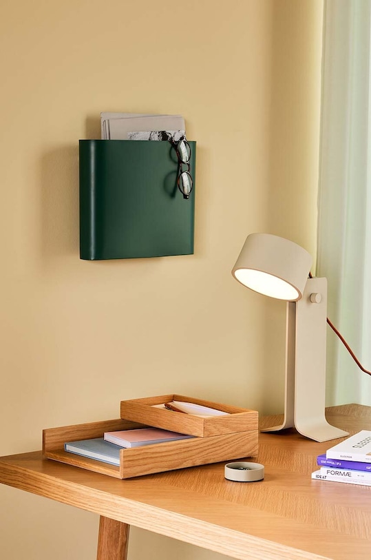 Obývací pokoj a ložnice Držák na noviny Hübsch Orderly 940603 tyrkysová