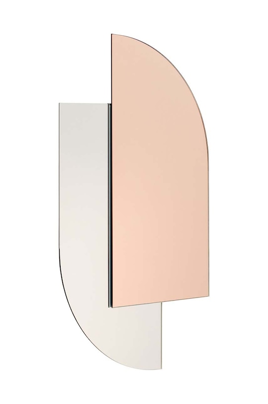 Hübsch oglinda de perete Origami multicolor 991117