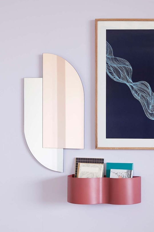 Hübsch oglinda de perete Origami 991117 multicolor AA00