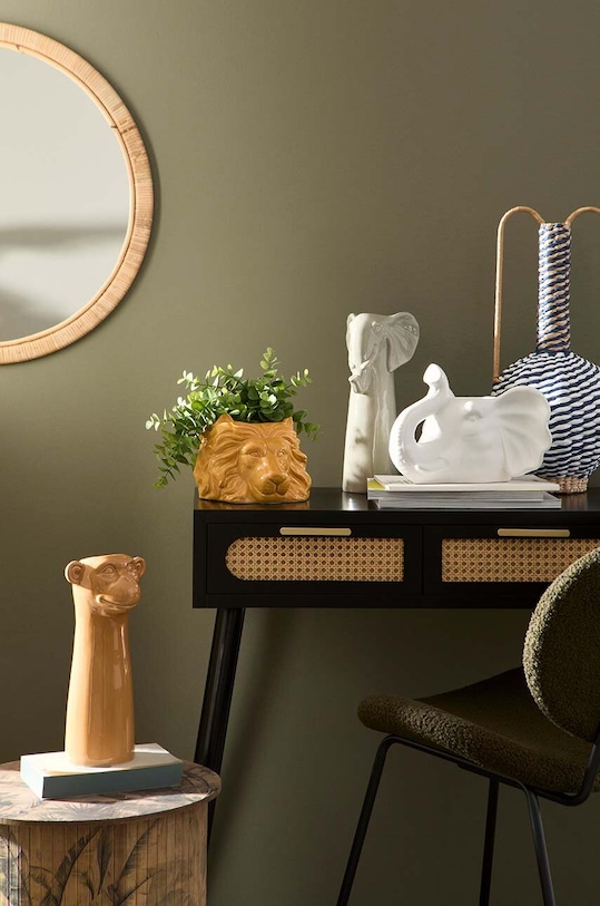 Bizzotto vaza decorativa Jaiden 143161 alb AA00