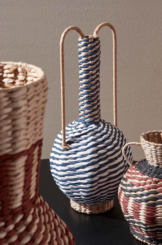 Декоративна ваза Bizzotto Namibia 141478 темно-синій AA00