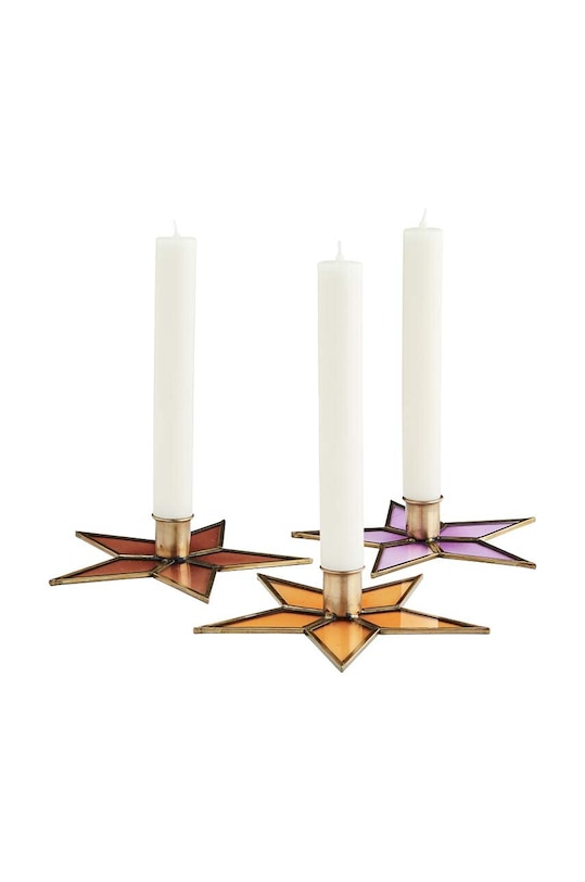 Гостиная и спальня Декоративный подсвечник Madam Stoltz Carmine IB.2210124.Carmine красный