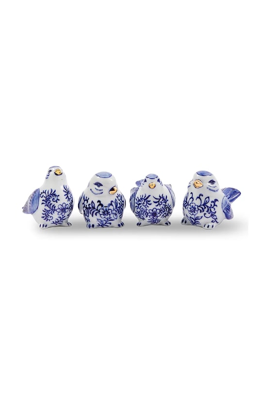 Dekorativna figura Pols Potten Bird Family 4-pack pisana 230.300.191