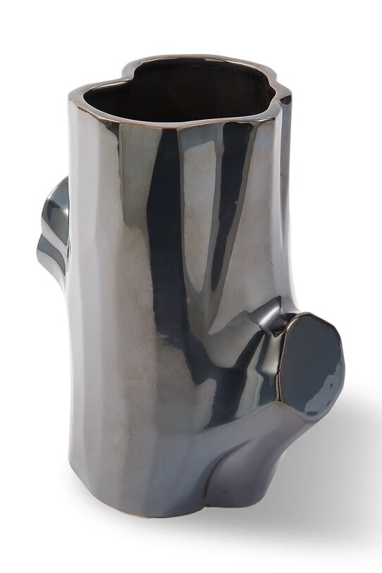 Nappali és hálószoba Pols Potten dekor váza Metallic S 240.205.121 szürke