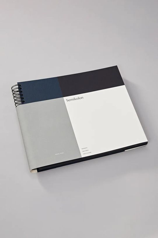 Semikolon album foto Natural Affair nero SN368751