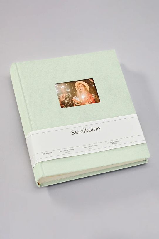 Album za fotografije Semikolon Classic Medium Finestra tirkizna SN364006