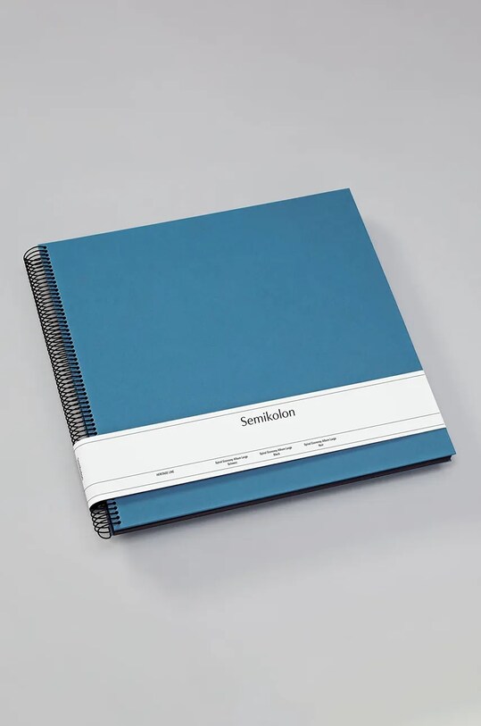Semikolon album foto Spiral Economy Large albastru SN364037