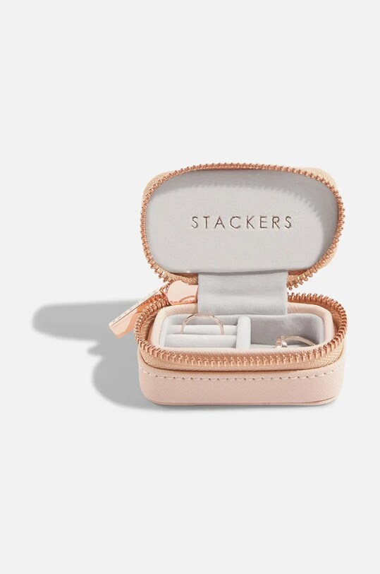 Stackers cutie de voiaj pentru bijuterii 75346 roz AA00