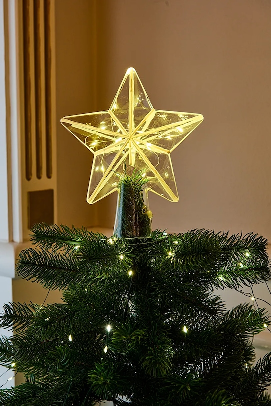Sirius stella dell'albero di natale a led Agnes 37700 transparente AA00