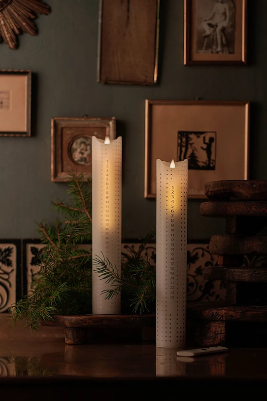 Lifestyle Sirius lumânare advent led Sara 24005 alb