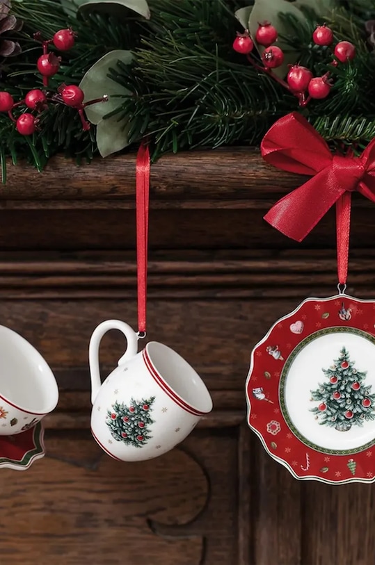 Vianočné dekorácie Villeroy & Boch Toy's Delight 3-pak 14.8659.6665 viacfarebná AA00