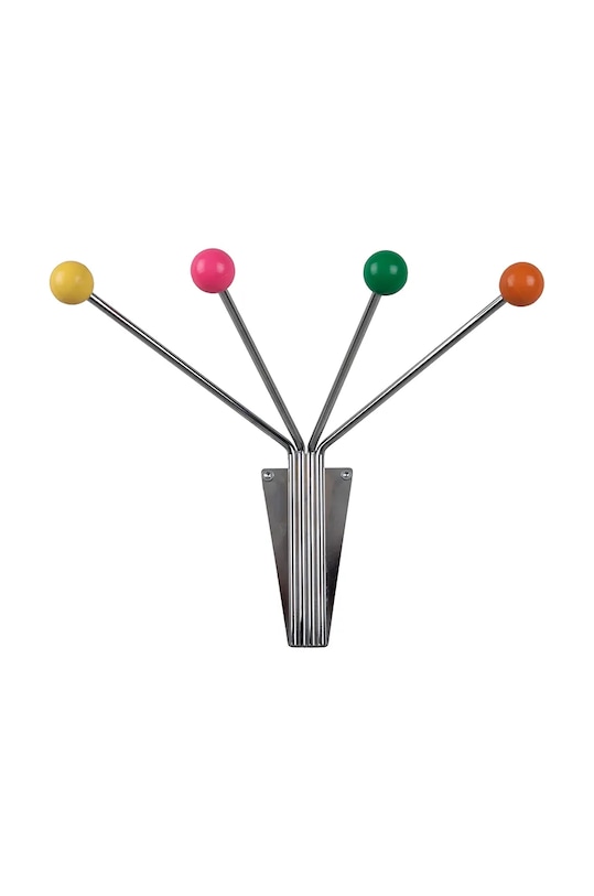 Настенная вешалка для одежды Present Time Neptune Small Chrome PT4007MC мультиколор AA00