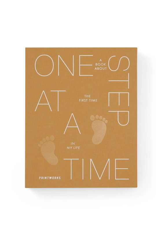 Дитяча книга Printworks One Step at a Time PW00666 барвистий AA00