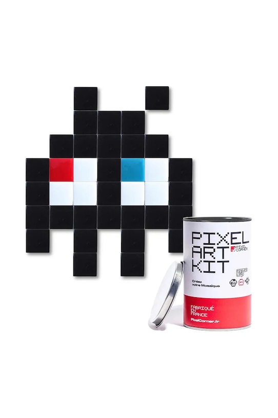 Набор diy пиксельная мозаика Pixel Corner Little Alien(s) Black чёрный KB2065LOT.PAK082HM