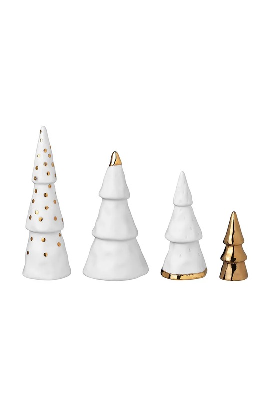 Набор декоративных фигурок Raeder Zimowy Las 4 шт белый C88684