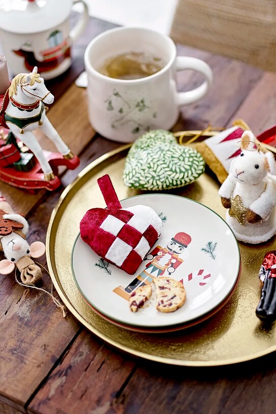Декоративна підвіска Bloomingville Andri Ornament 82060021 червоний AA00