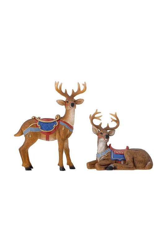 Декоративний свічник Bloomingville Glory 2-pack коричневий 82058346
