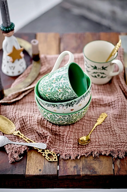 Hrnček Bloomingville Beth Mug 300 ml 2-pak červená 82058350