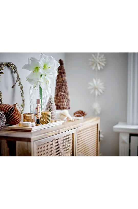 Lifestyle Bloomingville dekoracja świąteczna Sanga Tray 6-pack 82057164 brązowy