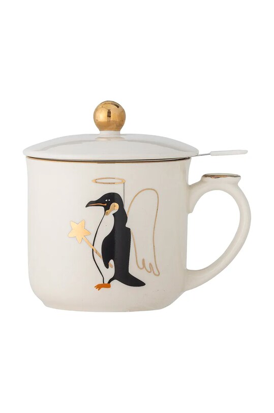 Bloomingville cană cu capac Valentin Mug 300 ml galben 82062567