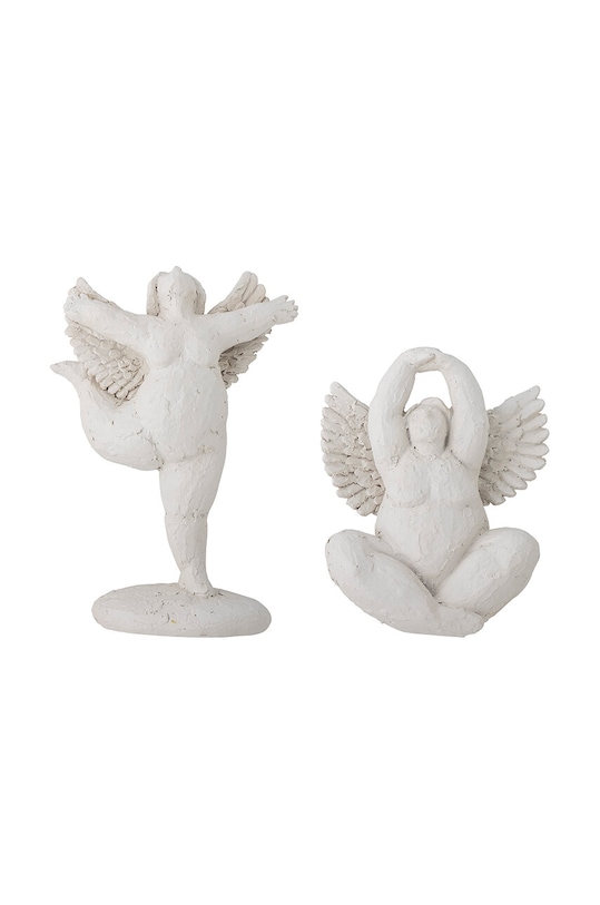 Χριστουγεννιάτικα στολίδια Bloomingville Hadassa Deco 2-pack λευκό 82060059