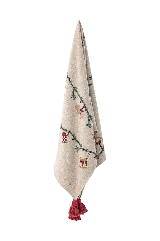 Bloomingville pătură Yule 160 x 130 cm 82062293 bej AA00