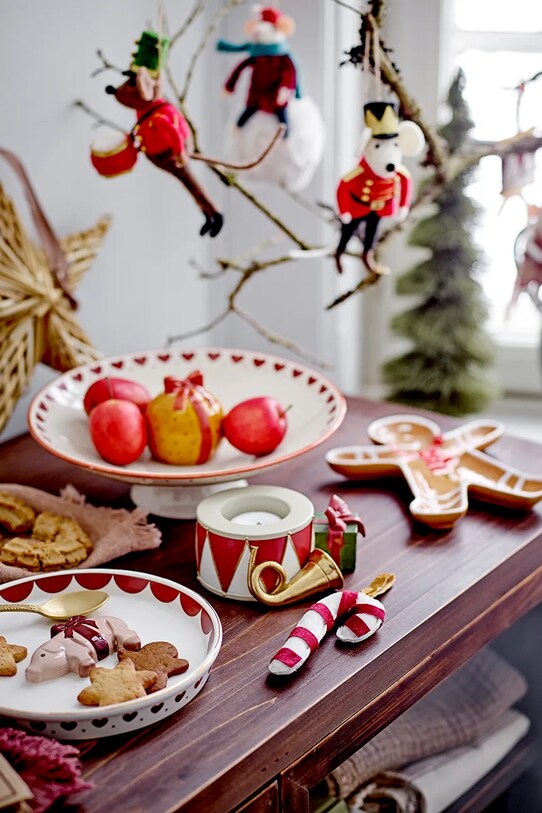 Лайфстайл Тарелка Bloomingville Jolly 82058347 красный