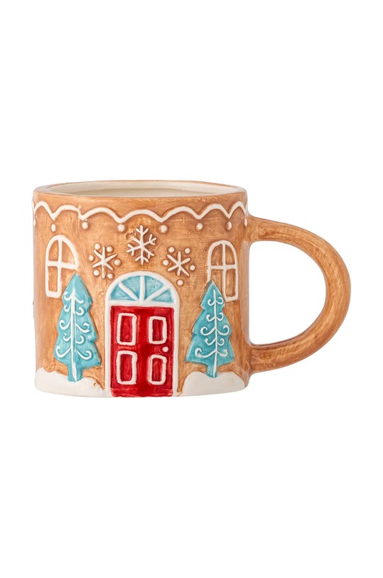 Lifestyle Bloomingville cană cu capac Ginnie 370 ml 82061243 maro