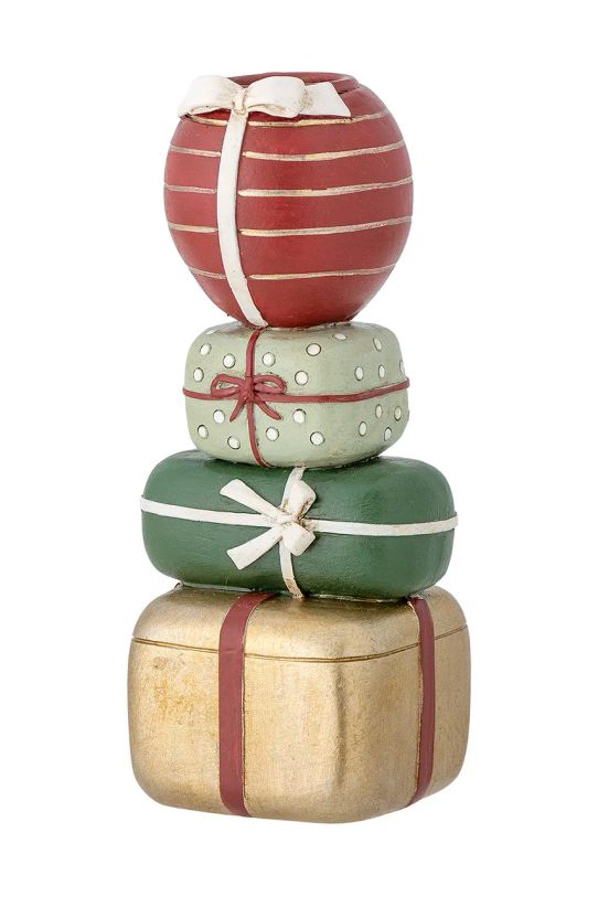 Διακοσμητικό κηροπήγιο Bloomingville Wish Candle Holder 82062281 κόκκινο AA00