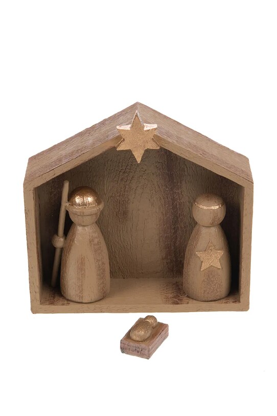 Božićne jaslice home & lifestyle 162739 smeđa AA00