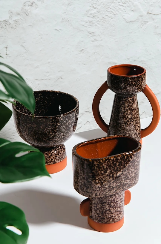 Вітальня та спальня Декоративна ваза home & lifestyle 158762 барвистий