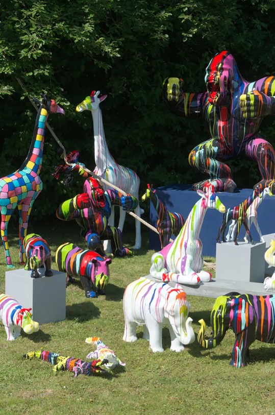 home & lifestyle figurka dekoracyjna multicolor 162329