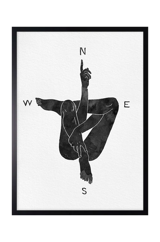 Настенный декор home & lifestyle Zen Man Four Sides мультиколор 15.41.201.5226