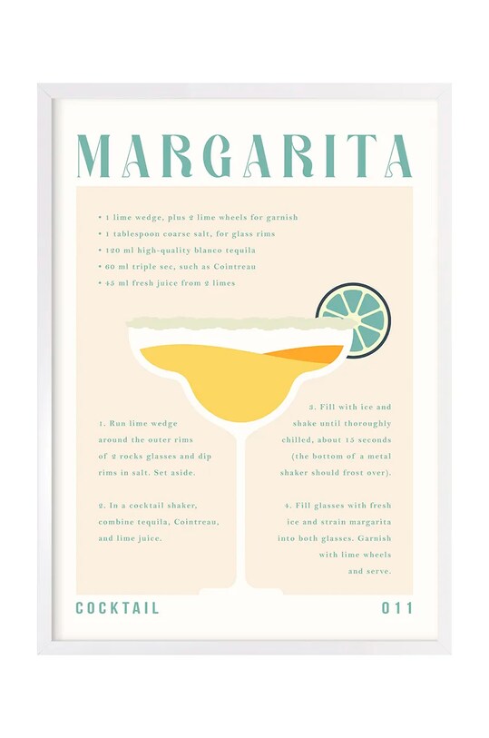 Декорація настінна home & lifestyle Margarita Recipy барвистий 15.41.201.24063