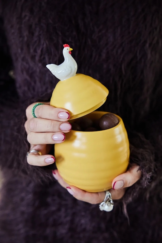 Sagaform słoik z pokrywką Ellen 5018450 żółty