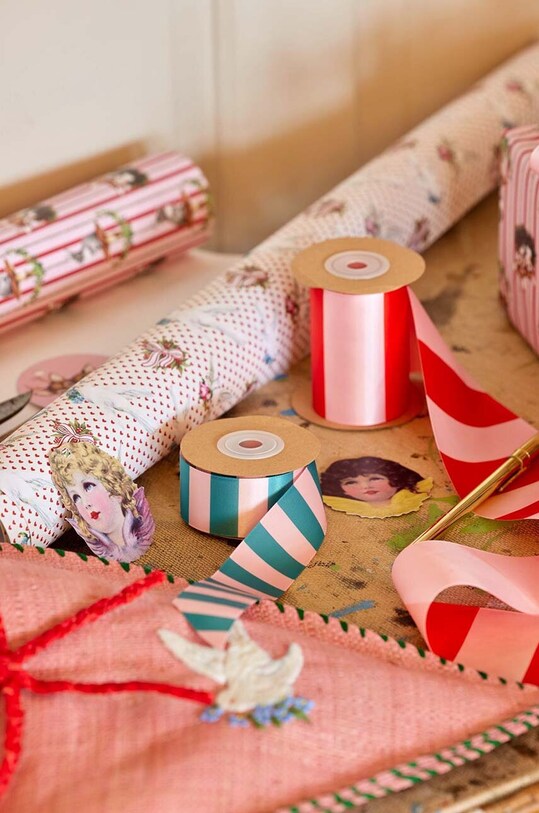Lifestyle Rice panglică decorativă Small Satin Ribbon WRRIB.SSAGI multicolor