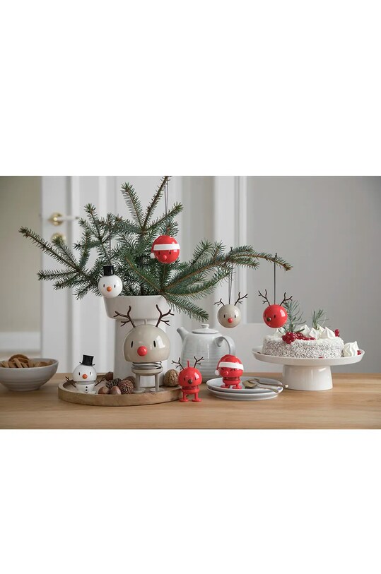Декоративная подвеска Hoptimist Santa Ornament 2 шт 26094.