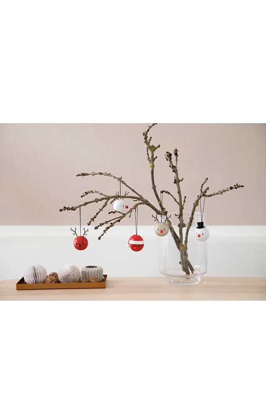 Декоративная подвеска Hoptimist Santa Ornament 2 шт 26094.