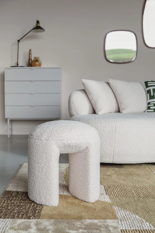 Σκαμπό White Label Living Noxx 1400058 πολύχρωμο AA00