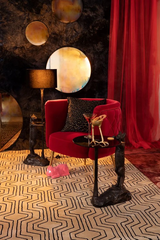 Bold Monkey masă pliantă cu tavă No Girlfriend No Problem BM23024 multicolor