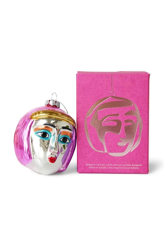 Колекційна ялинкова іграшка Hkliving Cosmo APH7009 барвистий AA00