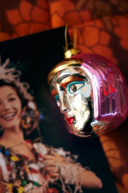 Лайфстайл Колекційна ялинкова іграшка Hkliving Cosmo APH7009 барвистий