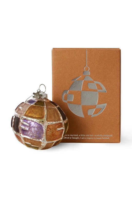 Лайфстайл Колекционерска играчка за елха Hkliving Brutalist Round APH7001 многоцветен