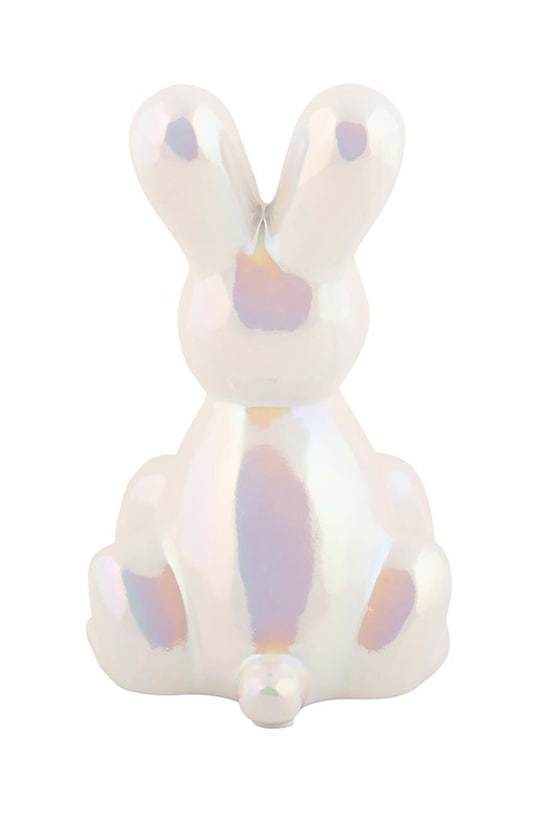 Dnevna soba in spalnica Dekorativna figura Present Time Balloon Bunny PT4228WH pisana