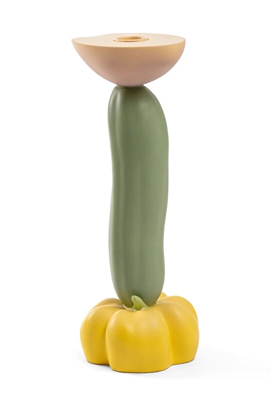 Seletti świecznik dekoracyjny Vitamin Cucumber 15375 multicolor AA00