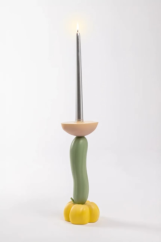 Dekoračný svietnik Seletti Vitamin Cucumber viacfarebná 15375