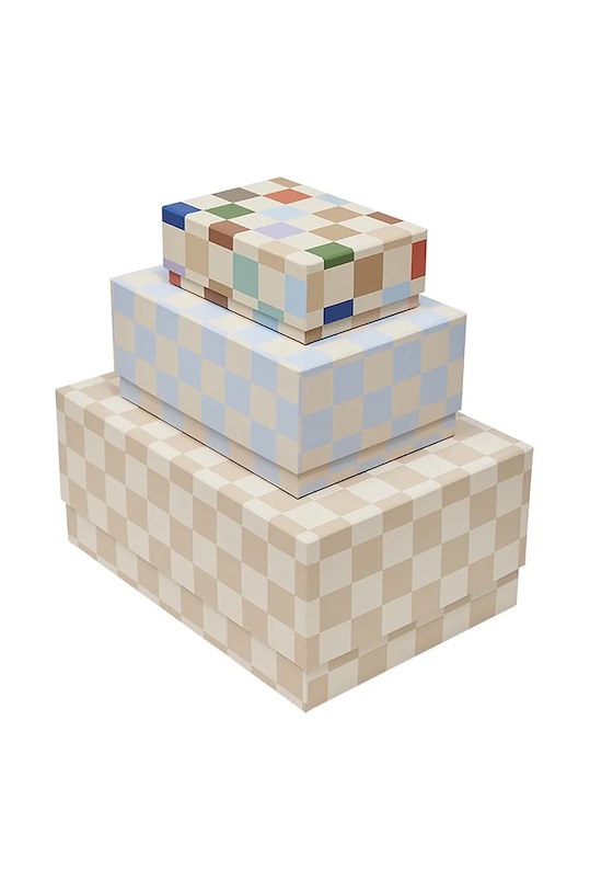 OYOY zestaw pudełek do przechowywania Mana 3-pack multicolor M107627