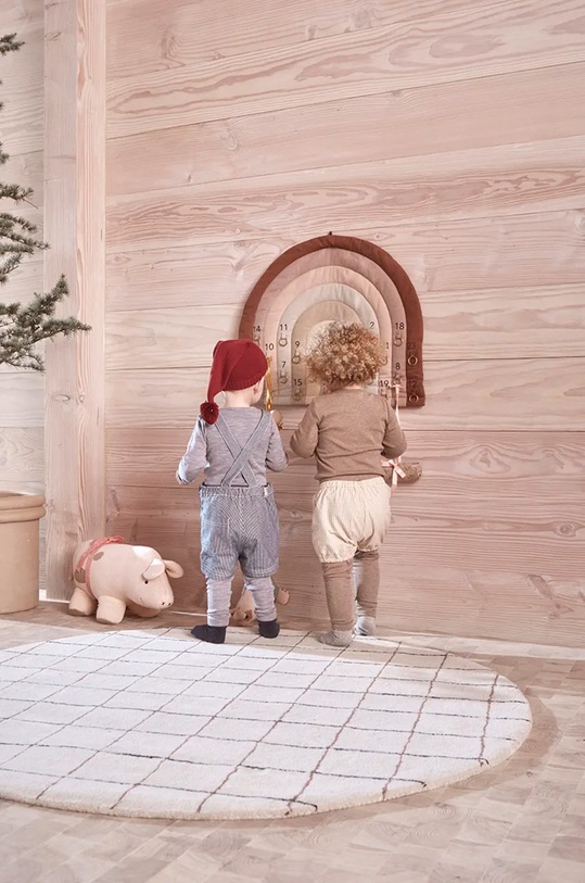 Лайфстайл Дитячий адвент календар OYOY Rainbow Christmas Calendar M300185 барвистий