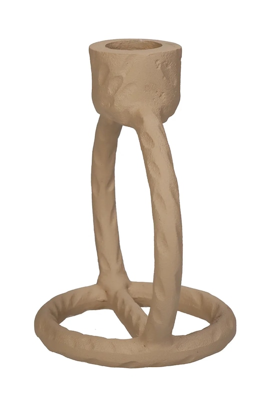 Декоративний свічник home & lifestyle KAL.1313 бежевий AA00