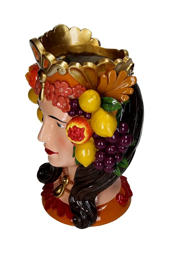 Декоративна ваза home & lifestyle KAL.4608 барвистий AA00